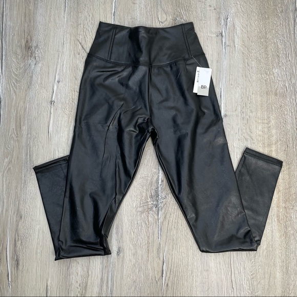 BP. Faux Leather Leggings - Picture 3 of 9